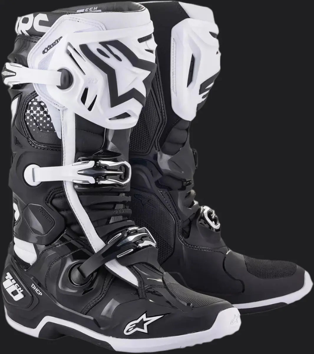 Alpinestars Tech 10 fekete-fehér Oneal