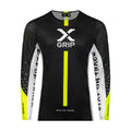 X-GRIP Tungsten black/acid-yellow mez
