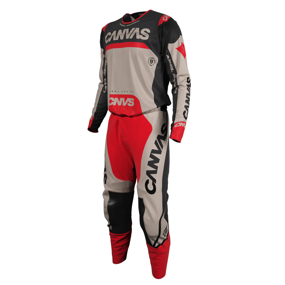 Canvas Label Series 9 Cream Red -egyedi - Botos Motors Tuning