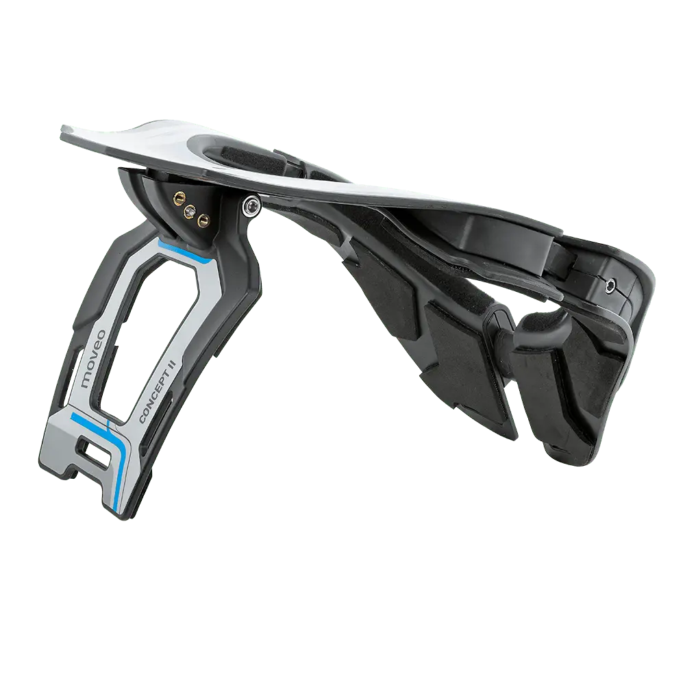 Oneal MOVEO Neck brace concept white/blue - Botos Motors Tuning