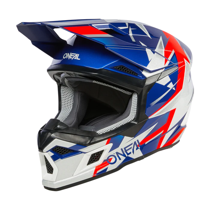 Oneal 3srs ride blue/white/red M méret