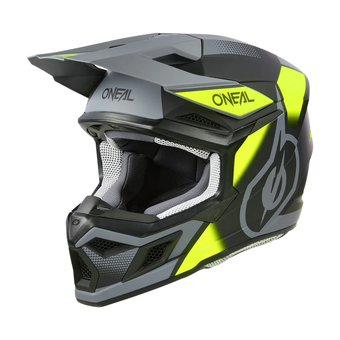 Oneal 3SRS Vision Black/neon yellow - Botos Motors Tuning