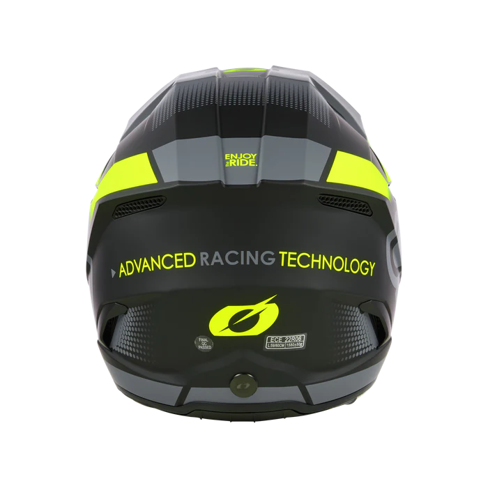 Oneal 3SRS Vision Black/neon yellow - Botos Motors Tuning