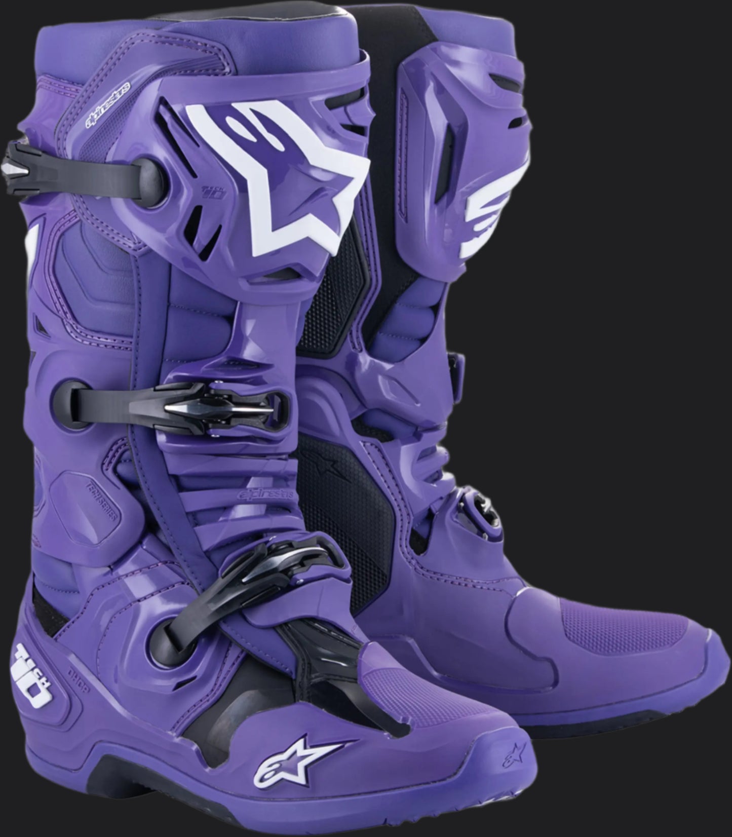 Alpinestars Tech 10 lila-fekete - Botos Motors Tuning