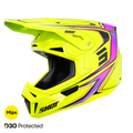 Shot Lite Glory neon yellow pearly bukósisak