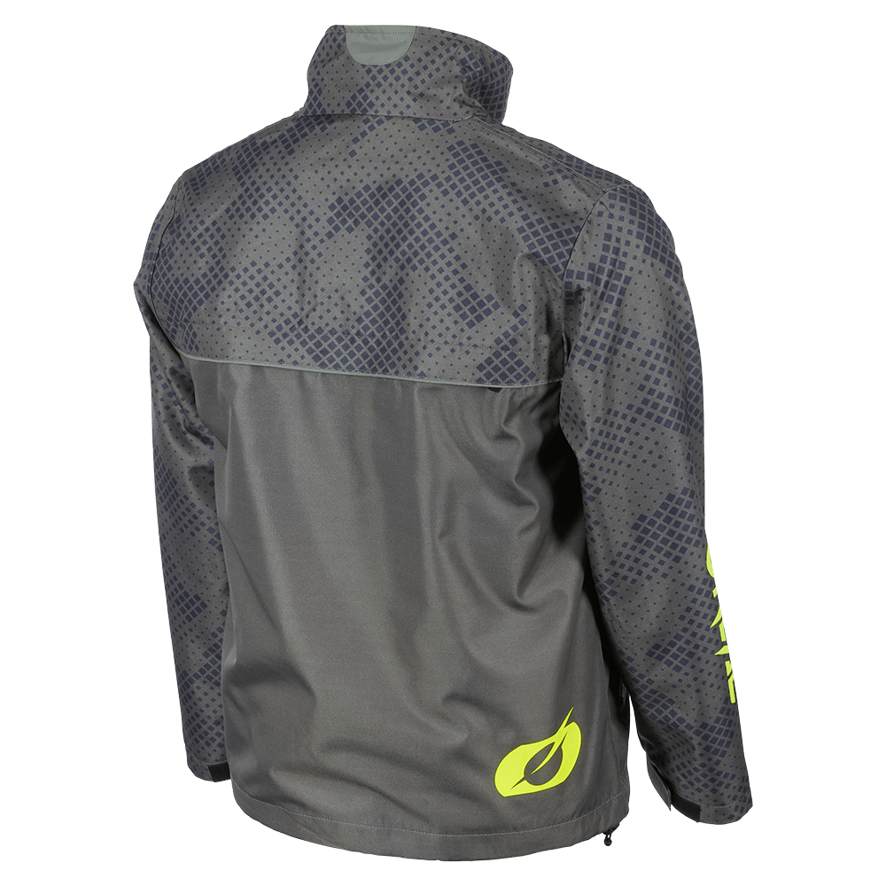 Oneal SHORE rain jacket neon/gray/yellow - Botos Motors Tuning
