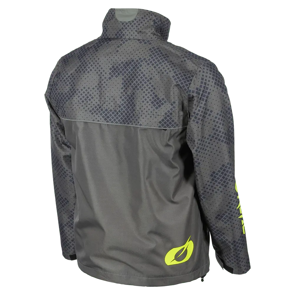 SHORE rain jacket neon/gray/yellowS
