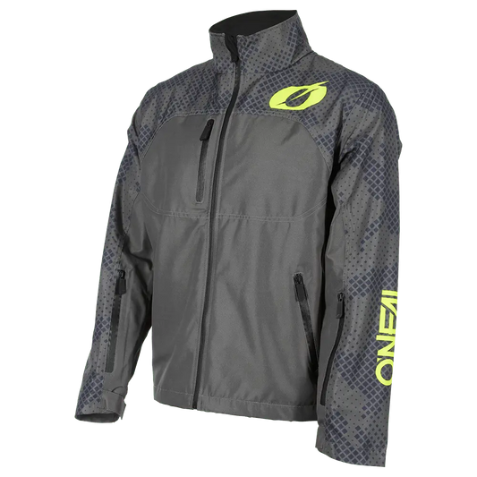 SHORE rain jacket neon/gray/yellowS