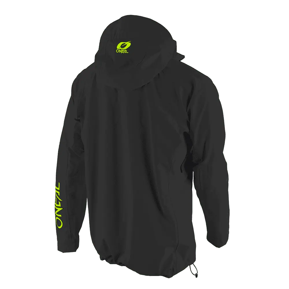 TSUNAMI rain jacket neon/grayS