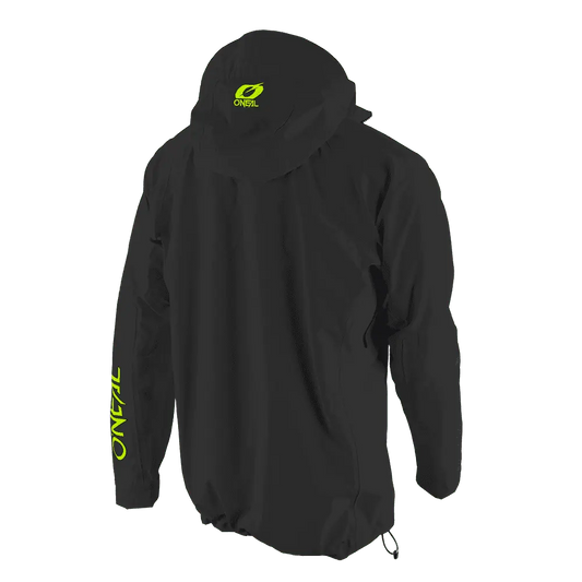TSUNAMI rain jacket neon/grayS