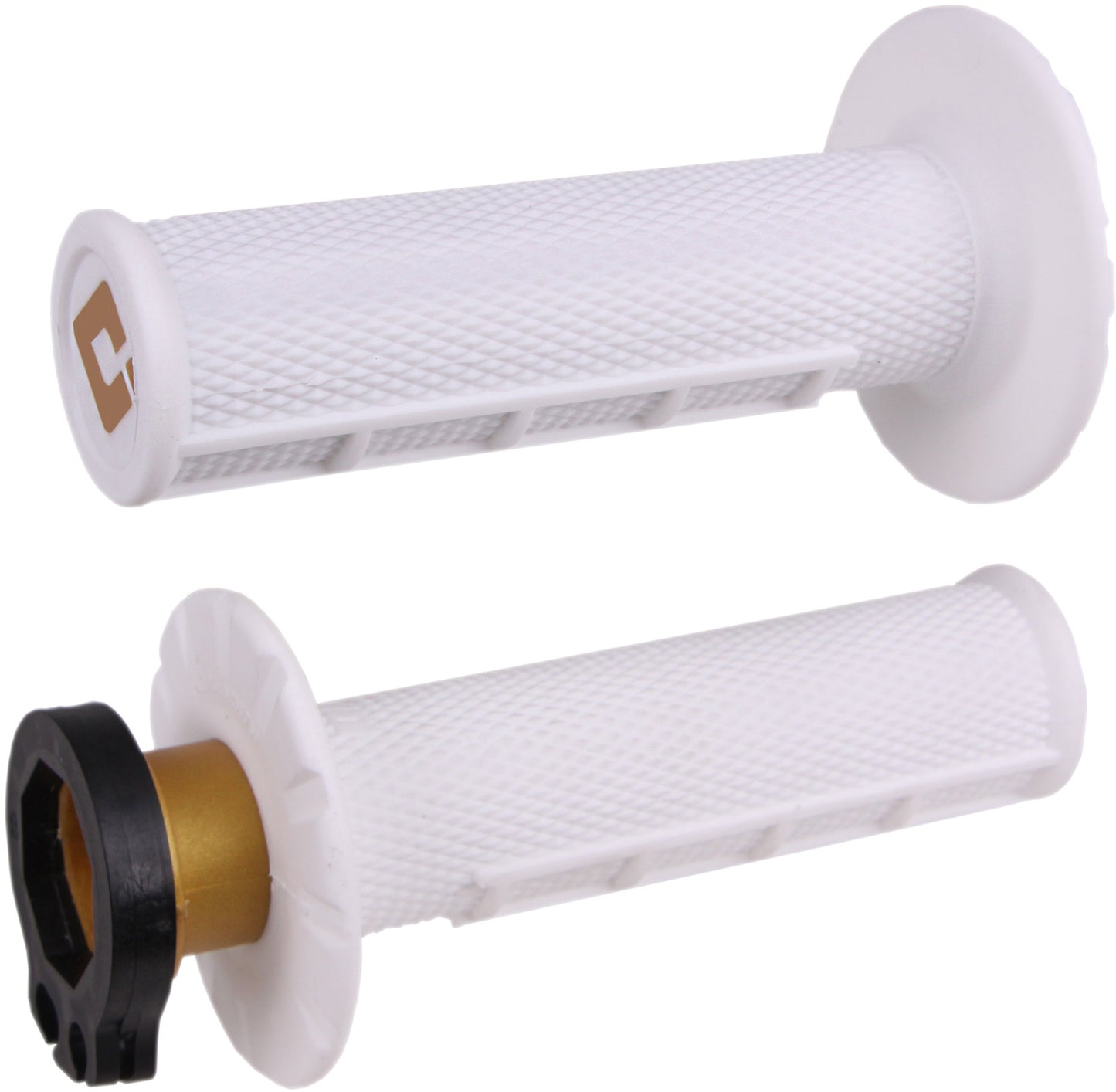 Odi MX V2 Lock-on markolat half waffle PRO white