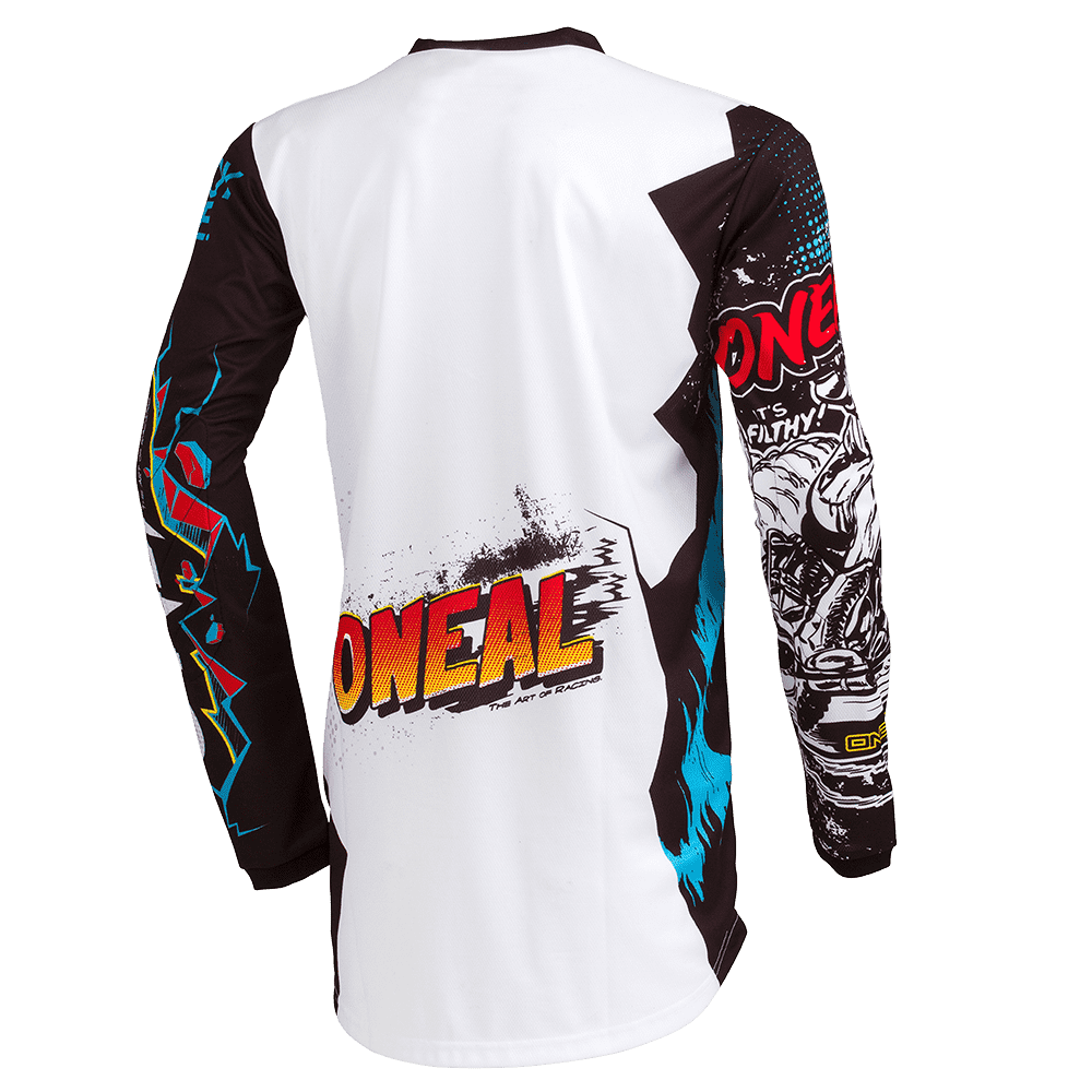 Oneal ELEMENT VIllain white gyerek mez