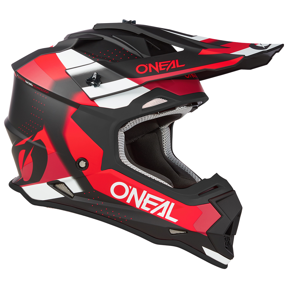Oneal 2SRS Spyde black/red/white - Botos Motors Tuning