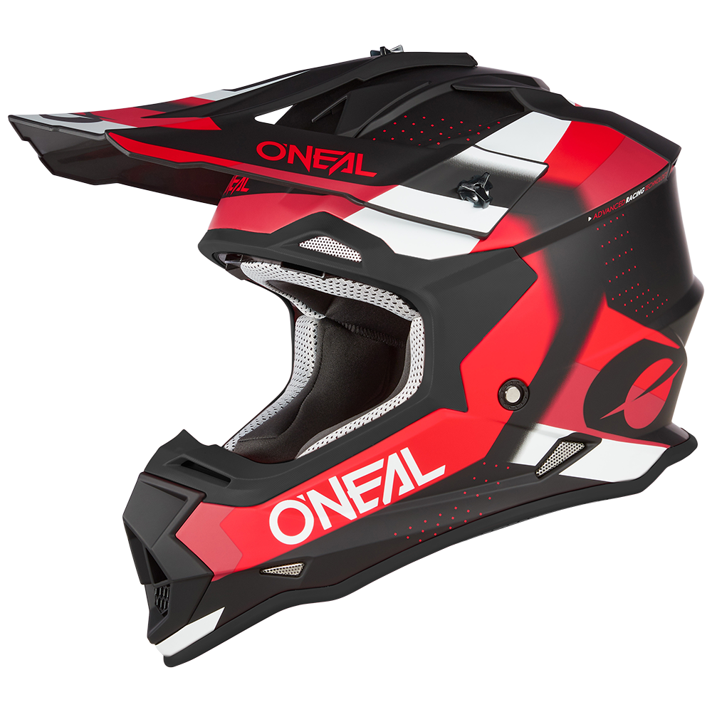Oneal 2SRS Spyde black/red/white - Botos Motors Tuning