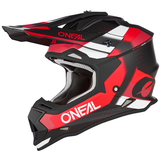 Oneal 2SRS Spyde black/red/white - Botos Motors Tuning
