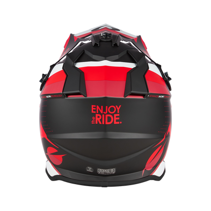 Oneal 2SRS Spyde black/red/white - Botos Motors Tuning
