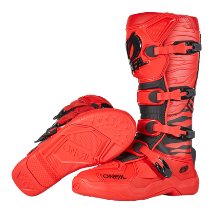 Oneal 3srs mx-cross csizma zebra red