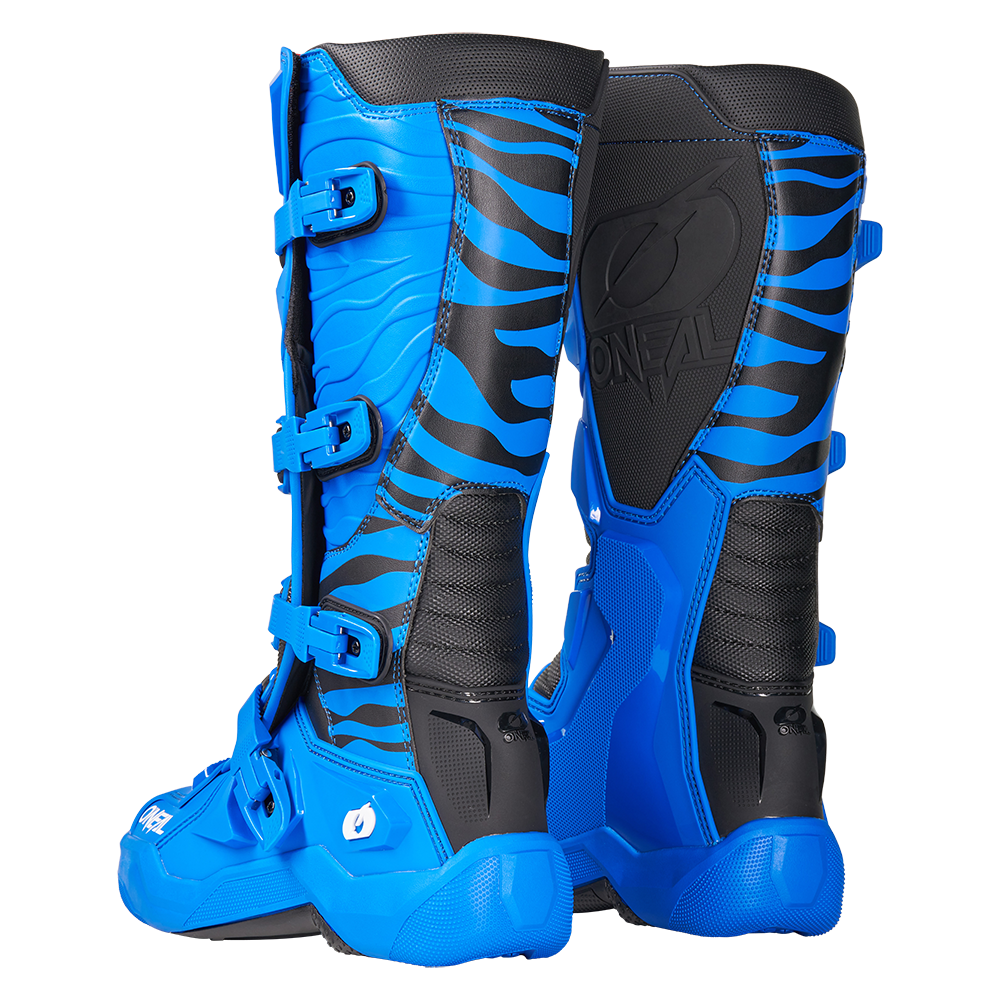 Oneal 3srs mx-cross csizma zebra blue