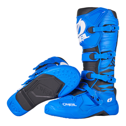 Oneal 3srs mx-cross csizma zebra blue