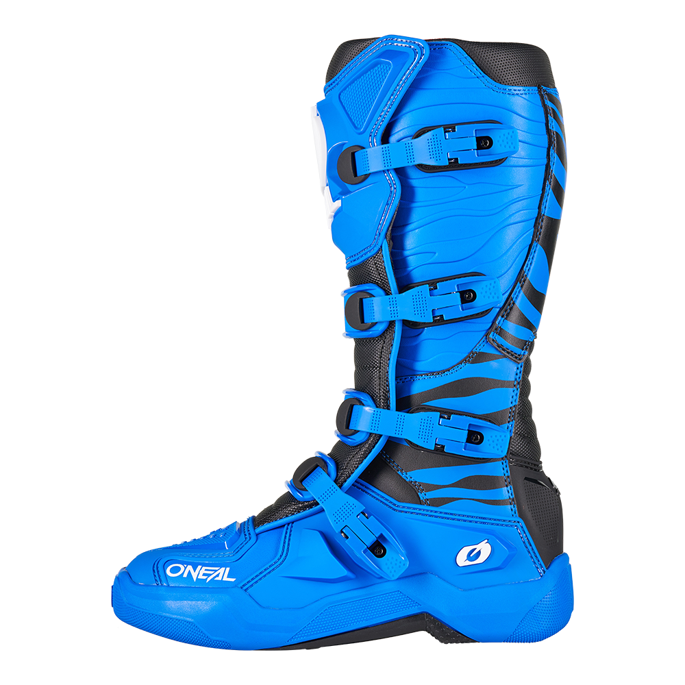 Oneal 3srs mx-cross csizma zebra blue