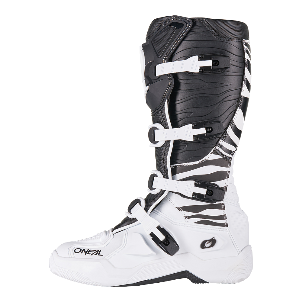 Oneal 3srs mx-cross csizma zebra black/white
