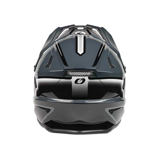 Oneal SONUS Slick black/gray kerékpáros fullface sisak hátulja - Botos Motors