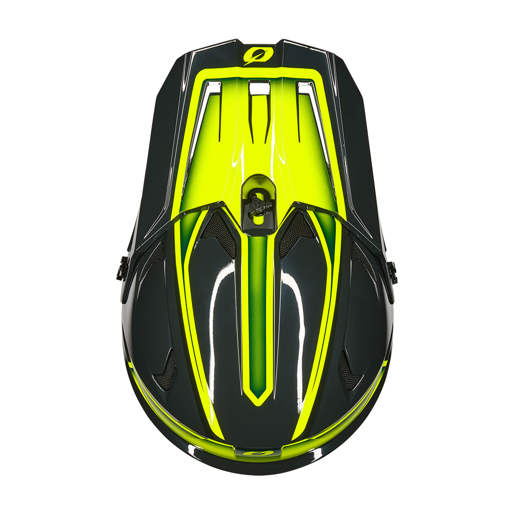 Oneal SONUS Slick gray/neon yellow kerékpáros fullface sisak - Botos Motors