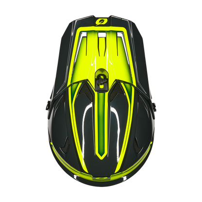 Oneal SONUS Slick gray/neon yellow kerékpáros fullface sisak - Botos Motors