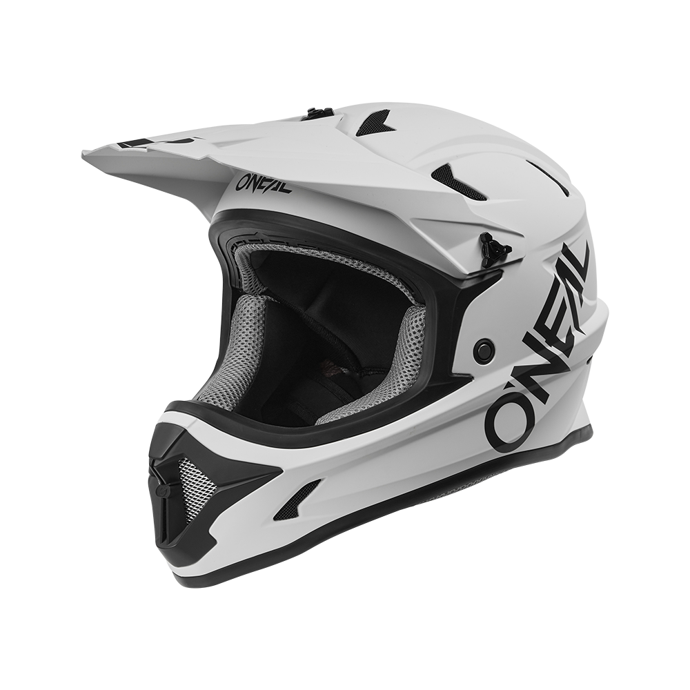 Oneal SONUS Solid light gray kerékpáros fullface sisak - Botos Motors