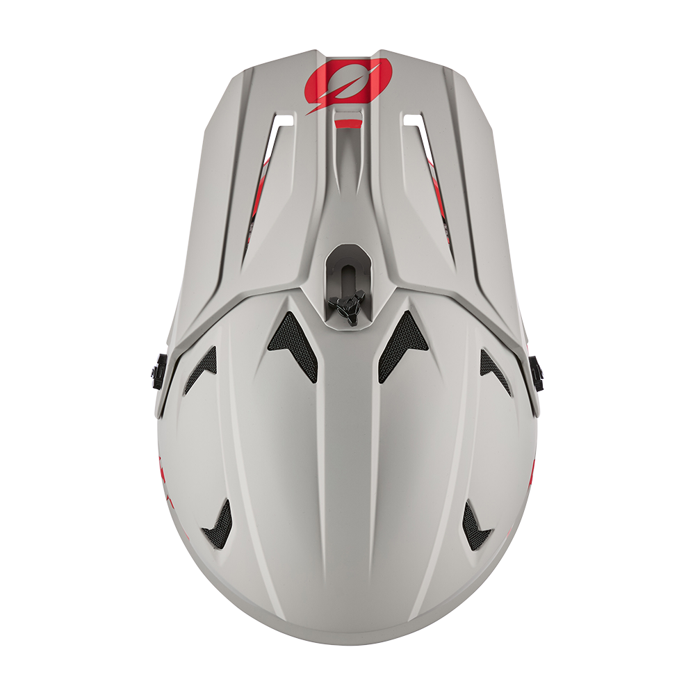 Oneal SONUS Solid gray/red kerékpáros fullface sisak - Botos Motors