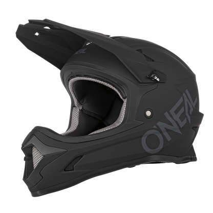 Oneal SONUS Solid black kerékpáros fullface sisak - Botos Motors