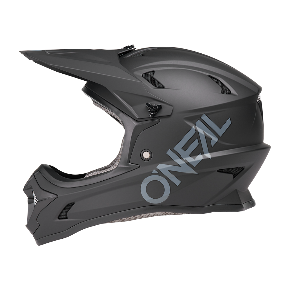 Oneal SONUS Solid black kerékpáros fullface sisak - Botos Motors