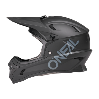 Oneal SONUS Solid black kerékpáros fullface sisak - Botos Motors