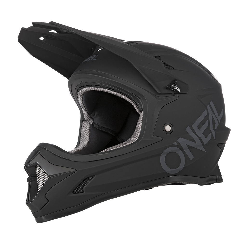 Oneal SONUS Solid black gyerek kerékpáros fullface sisak - Botos Motors