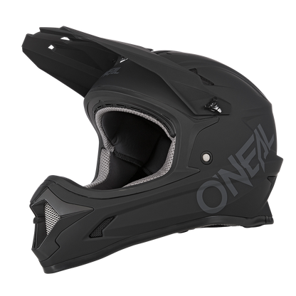 Oneal SONUS Solid black gyerek kerékpáros fullface sisak - Botos Motors