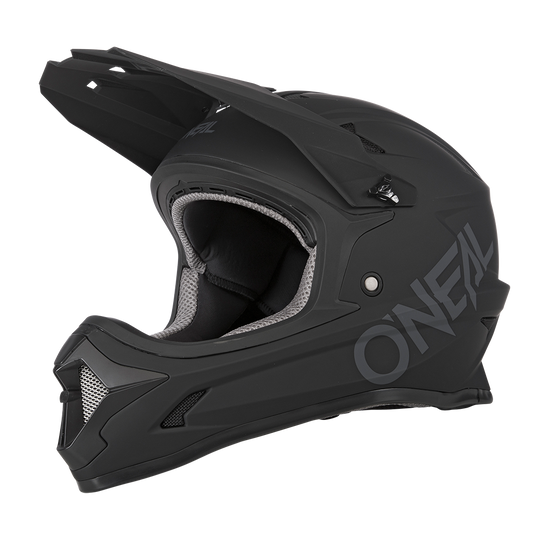Oneal SONUS Solid black gyerek kerékpáros fullface sisak - Botos Motors