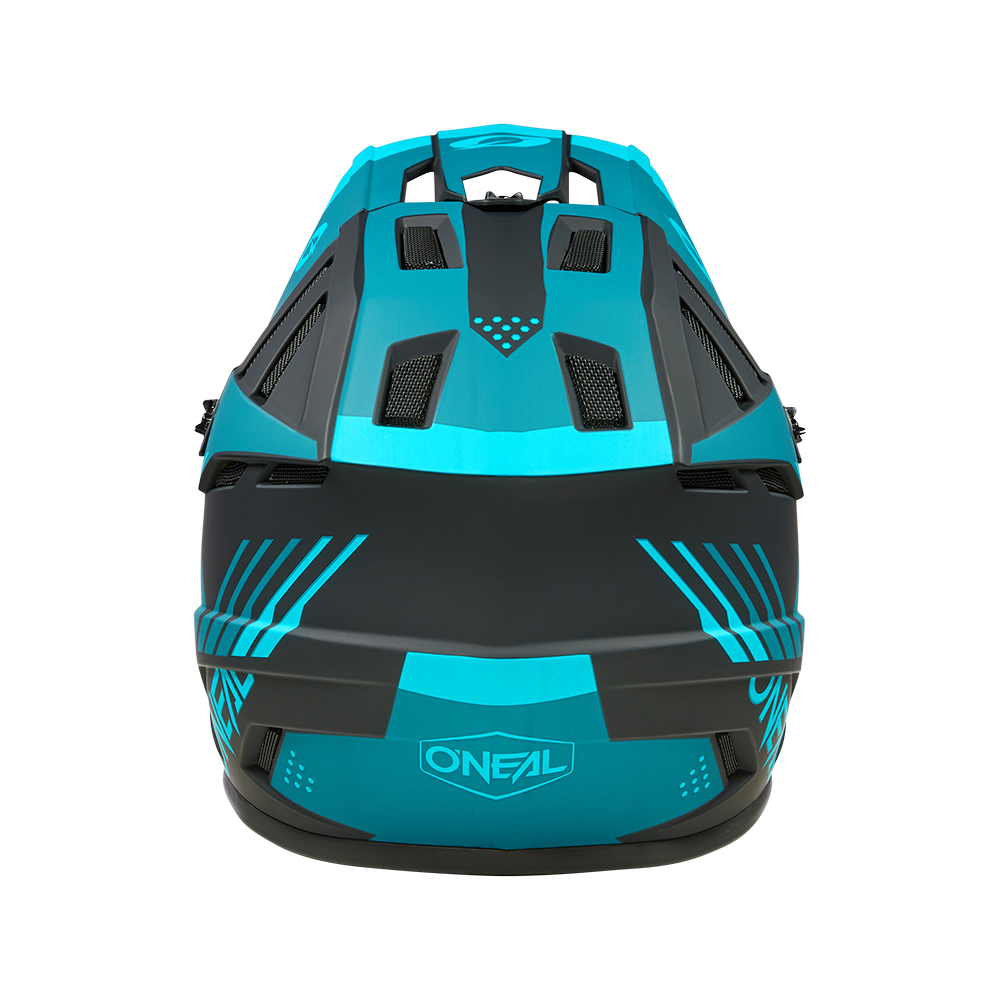 Oneal backflip strike black/teal kerékpáros fullface sisak