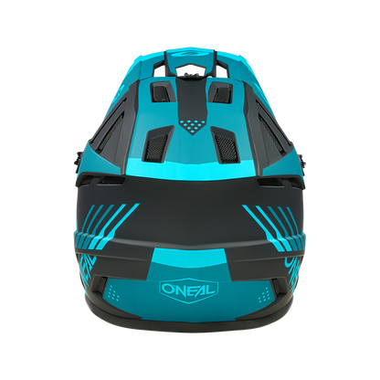 Oneal backflip strike black/teal kerékpáros fullface sisak