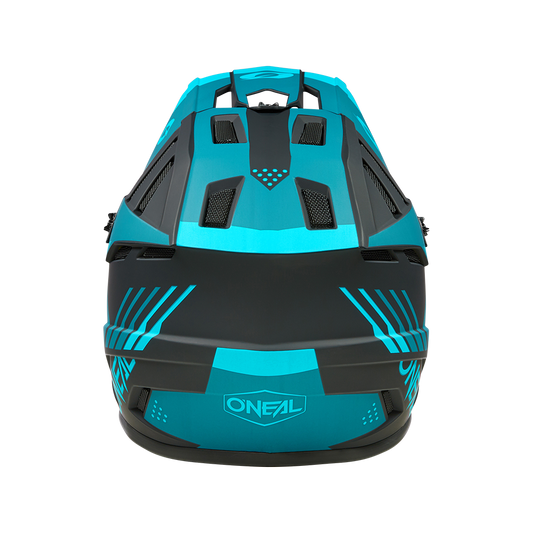 Oneal backflip strike black/teal kerékpáros fullface sisak