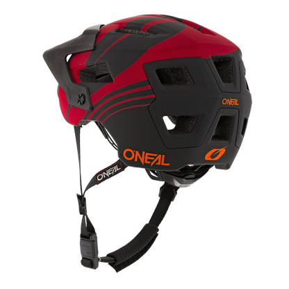 Oneal Defender Nova kerékáros sisak L-XL méret, fekete-vörös-narancs
