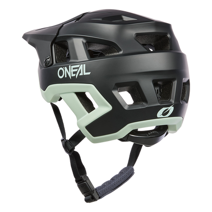 Oneal DEFENDER Solid black/mint kerékpáros sisak hátulja - Botos Motors