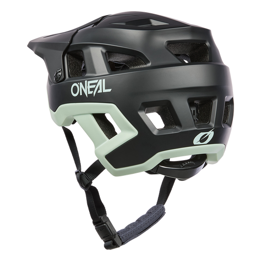 Oneal DEFENDER Solid black/mint kerékpáros sisak hátulja - Botos Motors
