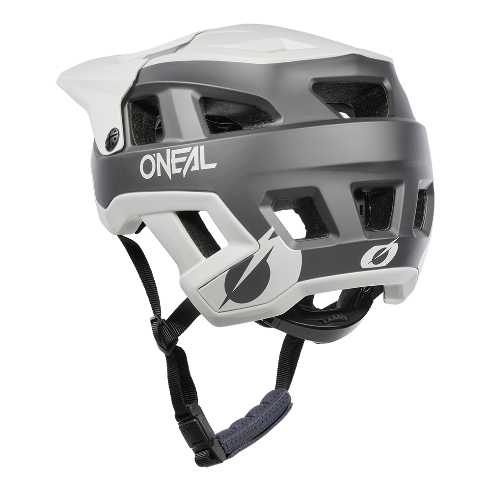 Oneal DEFENDER Solid gray/black kerékpáros sisak hátulja - Botos Motors