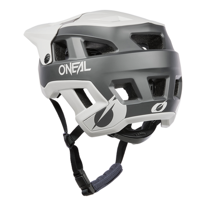 Oneal DEFENDER Solid gray/black kerékpáros sisak hátulja - Botos Motors
