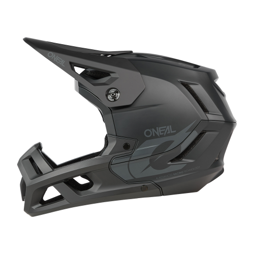 Oneal SL1 solid black kerékpáros fullface sisak