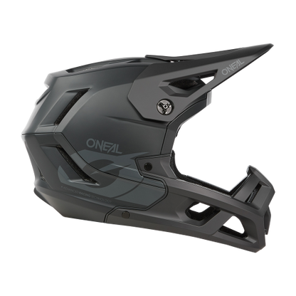 Oneal SL1 solid black kerékpáros fullface sisak