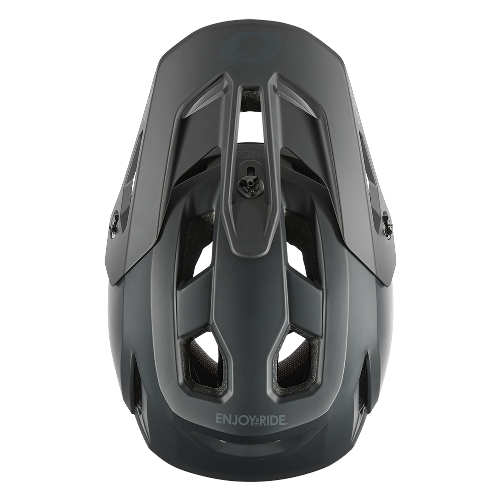 Oneal SL1 solid black kerékpáros fullface sisak