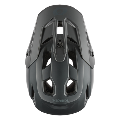 Oneal SL1 solid black kerékpáros fullface sisak