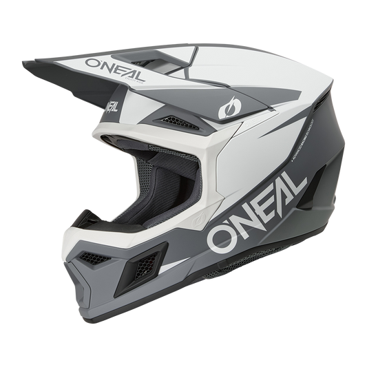 Oneal 3SRS solid white/black - Botos Motors