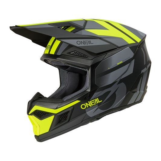 Oneal 3SRS ride black/gray/neon yellow - Botos Motors